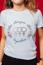Load image into Gallery viewer, Stronger Together Women's T-SHIRT - Republica Humana
