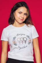 Load image into Gallery viewer, Stronger Together Women's T-SHIRT - Republica Humana