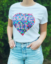 Load image into Gallery viewer, LOVE ALL Women's Classic Fit T-SHIRT - Republica Humana
