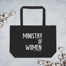 Load image into Gallery viewer, Ministry of Women Large Organic Tote Bag - Republica Humana