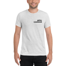Load image into Gallery viewer, Politely Canadian Men's Tri-blend T-SHIRT - Republica Humana