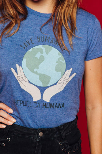 Save Humanity Women's T-SHIRT - Republica Humana