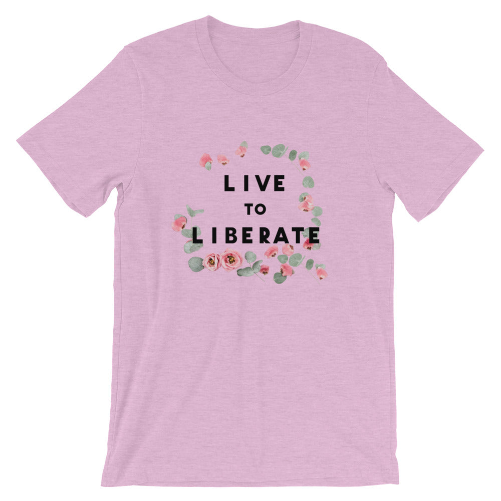 Live to Liberate Women's Boyfriend Fit T-Shirt - Republica Humana