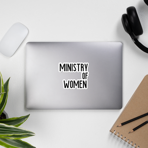 Ministry of Women Bubble-Free Sticker - Republica Humana