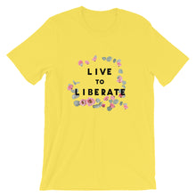 Load image into Gallery viewer, Live to Liberate Women&#39;s Boyfriend Fit T-Shirt - Republica Humana