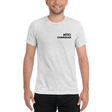 Load image into Gallery viewer, Politely Canadian Men&#39;s Tri-blend T-SHIRT - Republica Humana